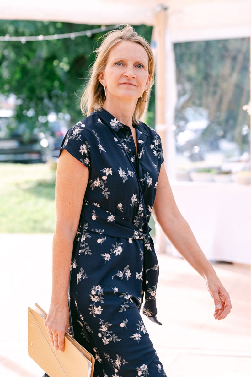 Hochzeitsplanerin Susanne Hummel von Die Hochzeitshummel bei einer Sommerhochzeit in Österreich